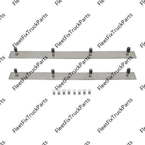 New Aftermarket Mud Flap Top Plate SS Pair 24in 562.603-2BP 605SCD MD1206