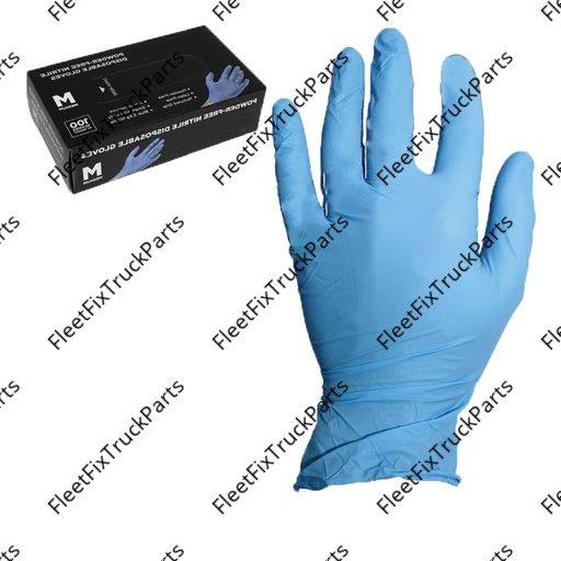 New Aftermarket Nitrile Gloves 100ct 3.5g Medium 571.G1002M