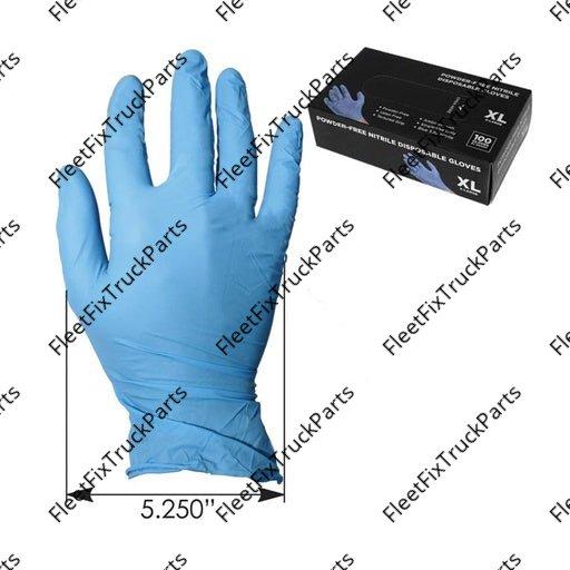 New Aftermarket Nitrile Gloves 100ct 3.5g Xtra Large 571.G1002XL
