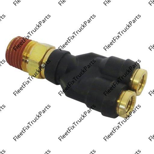 New Aftermarket PLC Male Branch Y DOT 1/4in X 1/4in 177.12C6144 377PTC44