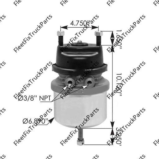 New Aftermarket Piston Style Type 18/24 Disc Brake 179.PS1824 K025670 MJB1824DT051 745K025670