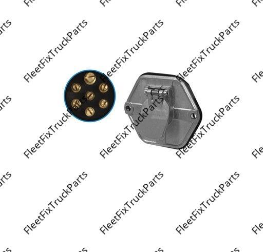 New Aftermarket Socket 7 Way With 20 AMP Breaker 179.1020 421019 BE24020 6707220A 593052 820855