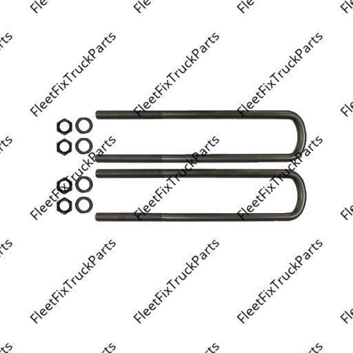 New Aftermarket U Bolt Kit Bent 7/8 X 3 X 18-3/8in Ford AUBK8761-183 11-24813-000 D1HZ5705C 1124813000