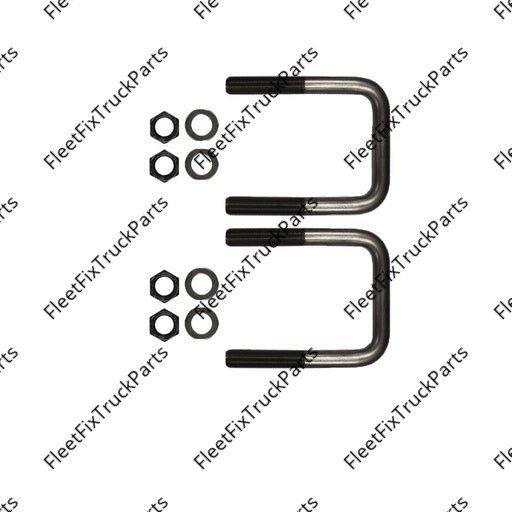 New Aftermarket U Bolt Kit SQ 3/4in X 3-1/2in X 5-1/8in AUBK8253-051 R30U825305