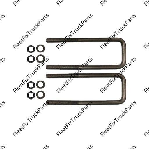 New Aftermarket U Bolt Kit Square 7/8in X 4in X 13-3/4in AUBK8264-136 2312870350