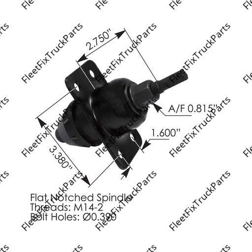 New Aftermarket Upper Hood Latch Volvo HLK2061 20498998 20878648 20878651 8074949 82210369
