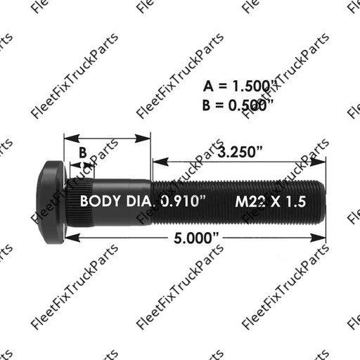 New Aftermarket Wheel Stud 201.6144 R0010220 E10220