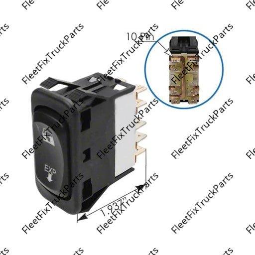 New Aftermarket Window Switch Freightliner 577.46502 A06-30769-008 A0622523008 A0630769008