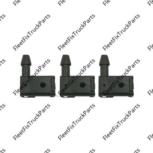 New Aftermarket Wiper Nozzle Kit Peterbilt HLK7030 106.811 *(PACK OF 3)*