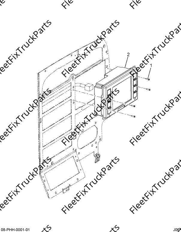 OEM 3598334C4 Oem International Vehicle Monitoring Driver Display